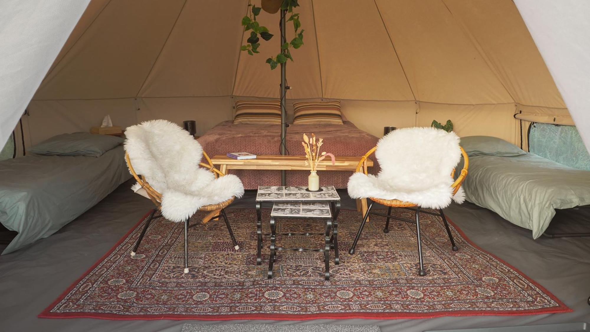 Bell Tent In Voedselbos * Nederweert-Eind