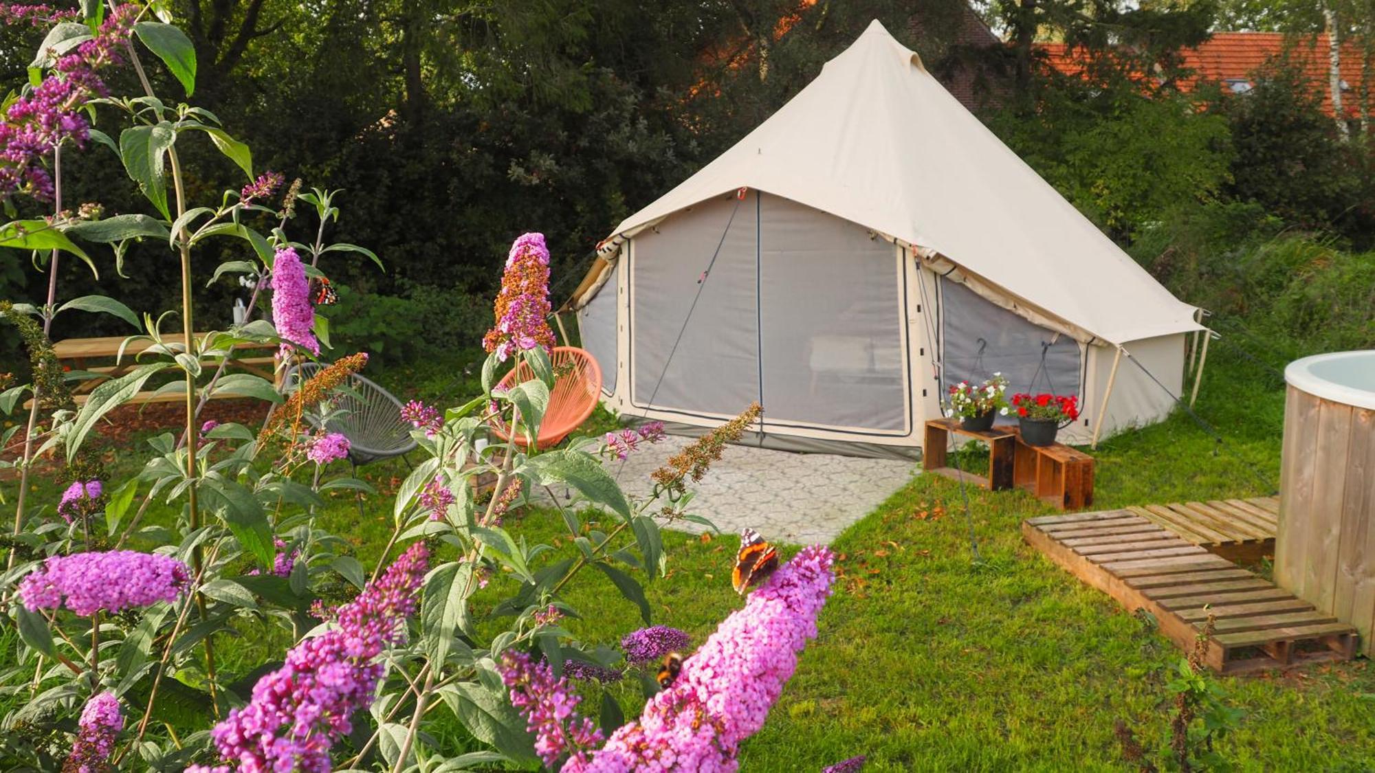 Tente de luxe Bell Tent In Voedselbos